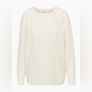 Aritzia Wilfred Library Sweater XS light birch